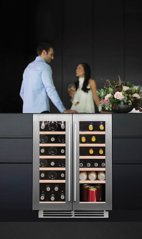 Caple WI6234 Classic Undercounter Dual Zone Wine Cabinet