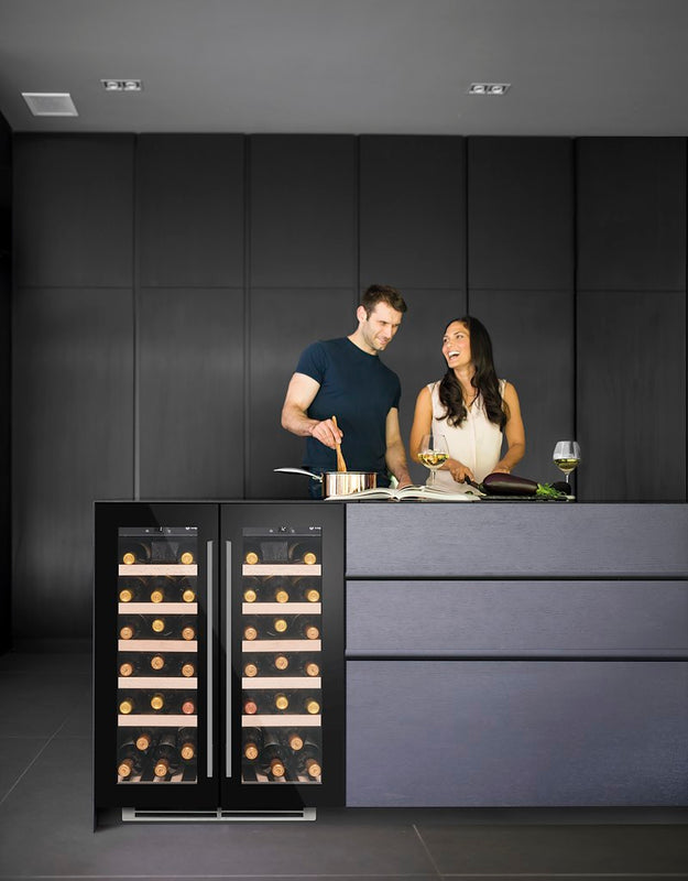 Caple WI6235 Undercounter Dual Zone Wine Cabinet (Discontinued)