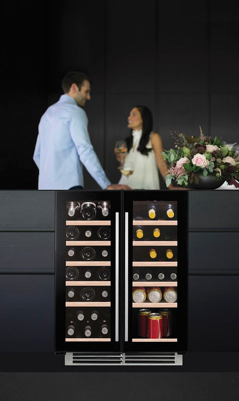 Caple WI6235 Undercounter Dual Zone Wine Cabinet (Discontinued)