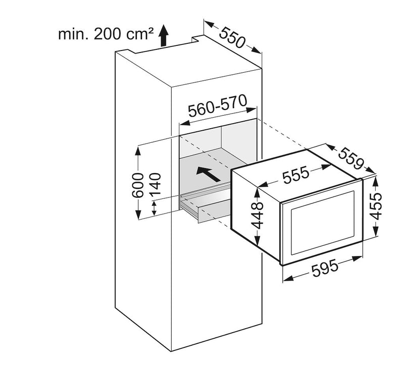 Liebherr WKEgw582 Built-In Wine Cabinet (Discontinued)