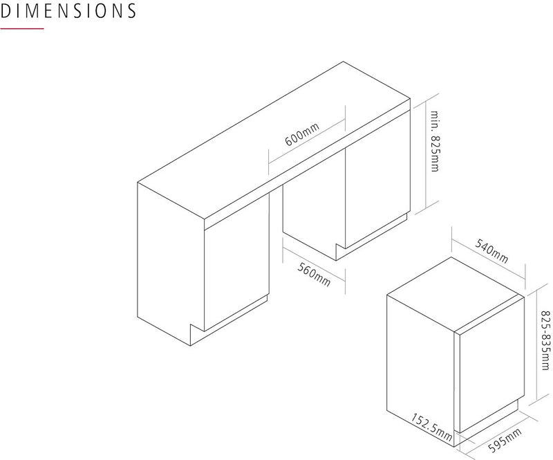 Caple WMI3006 Fully Integrated Washing Machine (Discontinued)