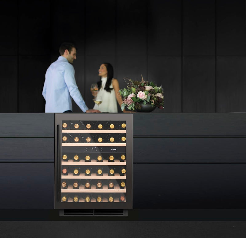 Caple WI6135GM Undercounter Dual Zone Wine Cabinet