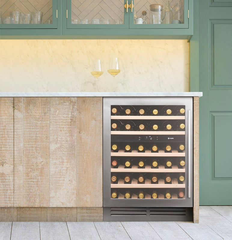 Caple WI6135 Classic Undercounter Dual Zone Wine Cabinet