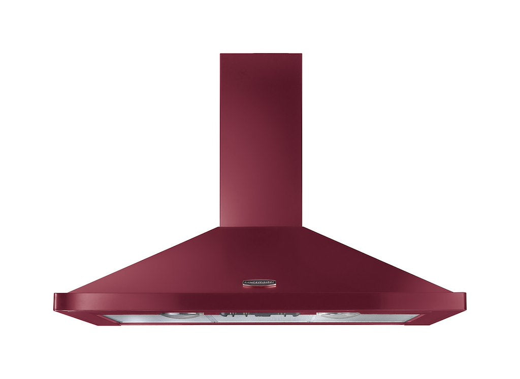 Rangemaster LEIHDC90CY/C 90cm Hood Cranberry Chrome (Discontinued ...