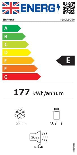 Siemens iQ 500 KI82LSOE0, Built-in fridge with freezer section (Discontinued)