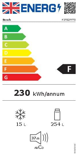Bosch Series 8 KIF82PFF0 Built-in Larder fridge with Icebox (Discontinued)