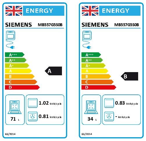 Siemens iQ 500 MB557G5S0B, Built-in double oven (Discontinued)