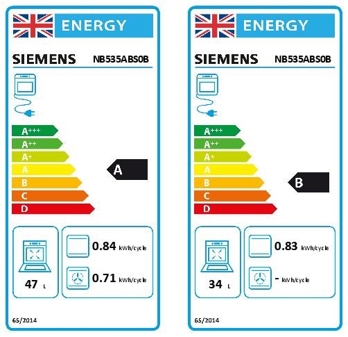 Siemens NB535ABS0B, Built-under double oven (Discontinued)