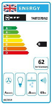 Neff T48TD7BN2, Induction hob with integrated ventilation system (Discontinued)