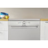 Indesit D2F HK26 S UK Freestanding 60cm Dishwasher - Silver Thumbnail