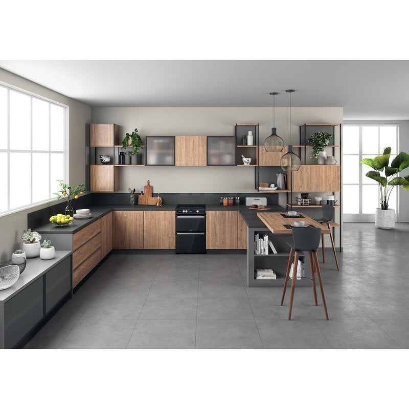 Hotpoint HDT67I9HM2C/UK Double cooker - Black (Discontinued)