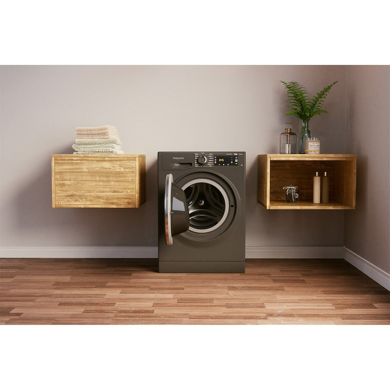 Hotpoint ActiveCare NLLCD 1064 DGD AW UK N Washing Machine - Black (Discontinued)