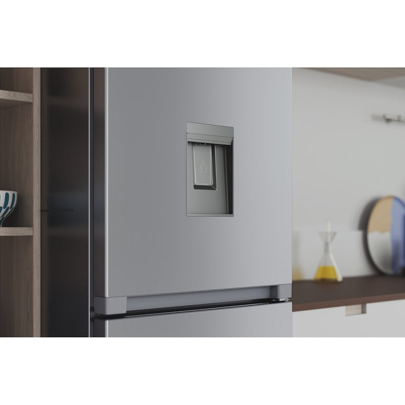 Indesit INFC850TI1SAQUA1 Freestanding Fridge Freezer - Silver (Discontinued)