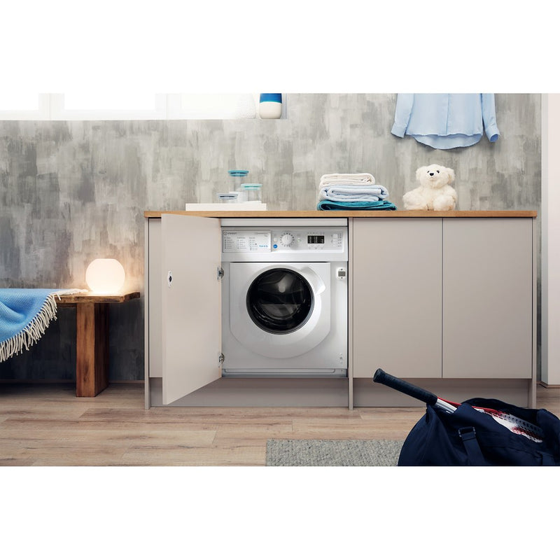 Indesit BI WMIL 71252 UK N Integrated Washing Machine - White