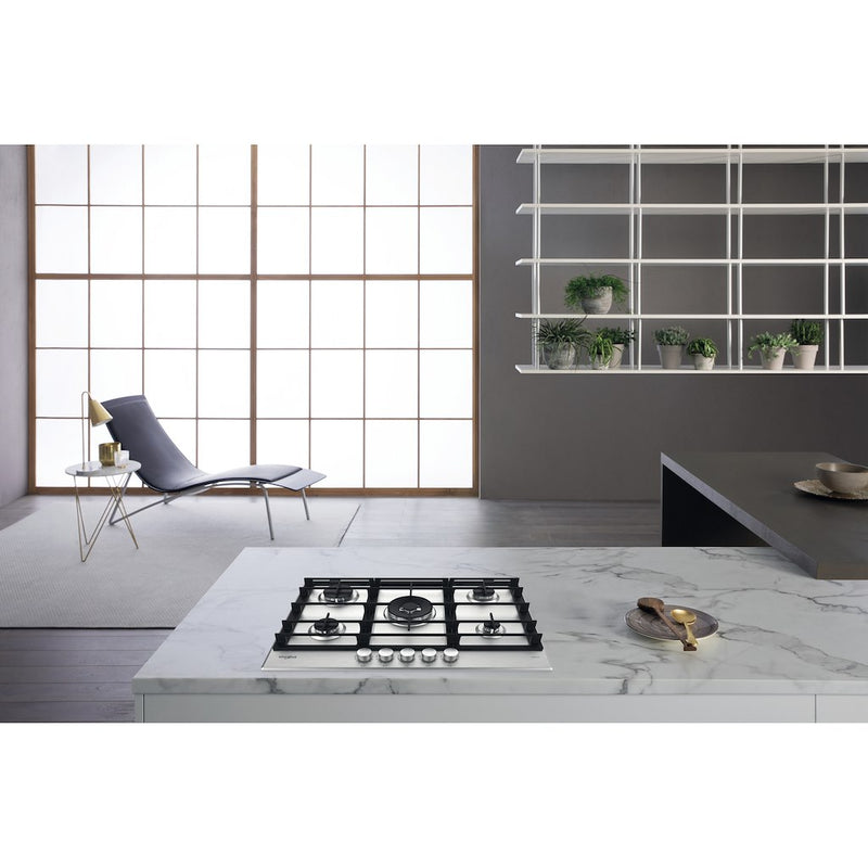 Whirlpool GMWL 758/IXL Gas Hob 5 Burners 75cm - Inox (Discontinued)