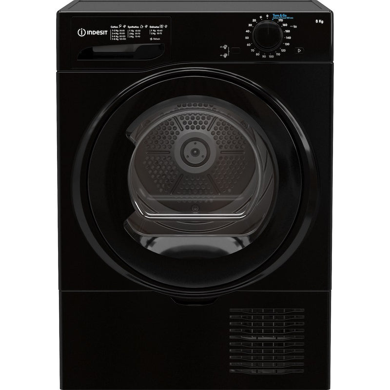 Indesit I2 D81B UK Tumble Dryer - Black (Discontinued)