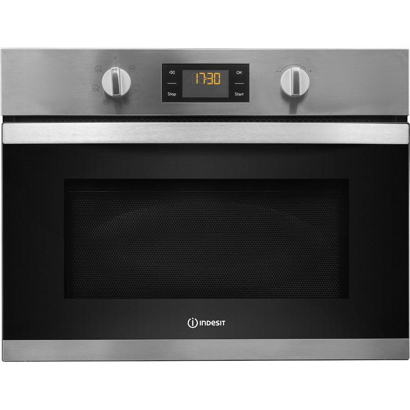 Indesit Aria MWI 3443 IX Built-in Microwave in Stainless Steel