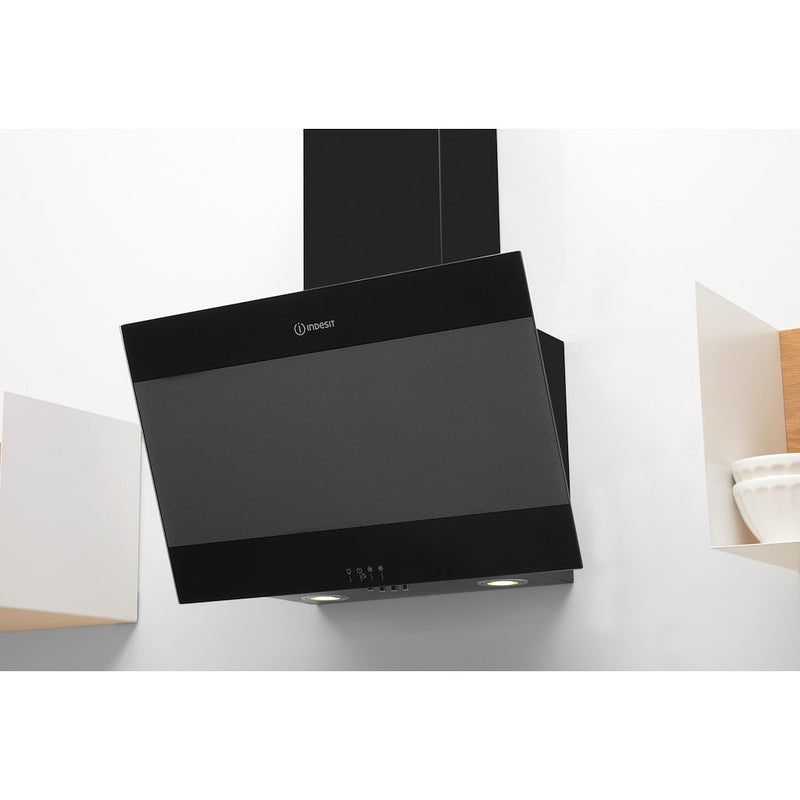 Indesit IHVP 6.6 LM K Cooker Hood in Black (Discontinued)
