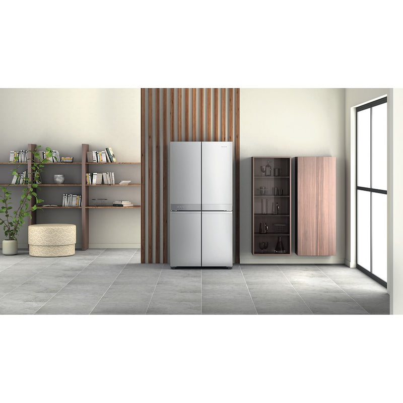 Hotpoint Active 4 Door HQ9 M2L UK Fridge Freezer - Stainless Steel (Discontinued)
