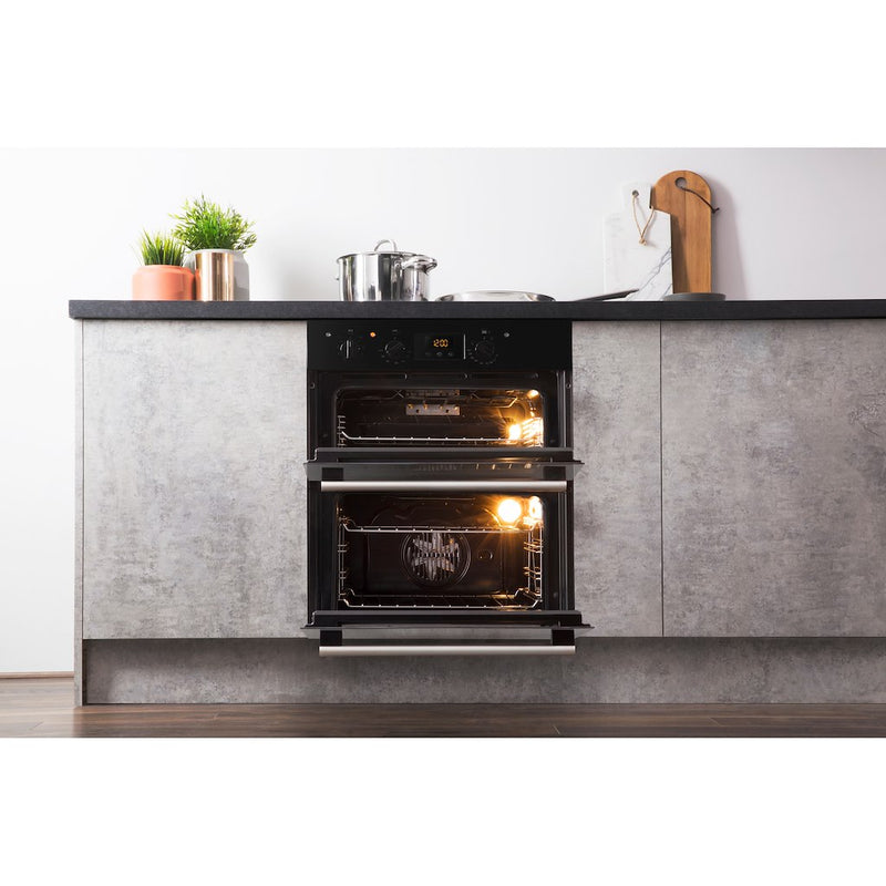 Hotpoint Class 2 DU2540 BL Built-in Double Oven - Black (Discontinued)