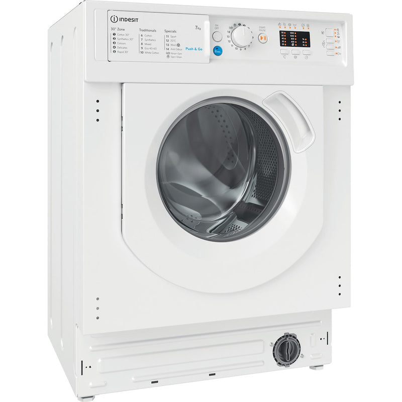 Indesit BI WMIL 71252 UK N Integrated Washing Machine - White