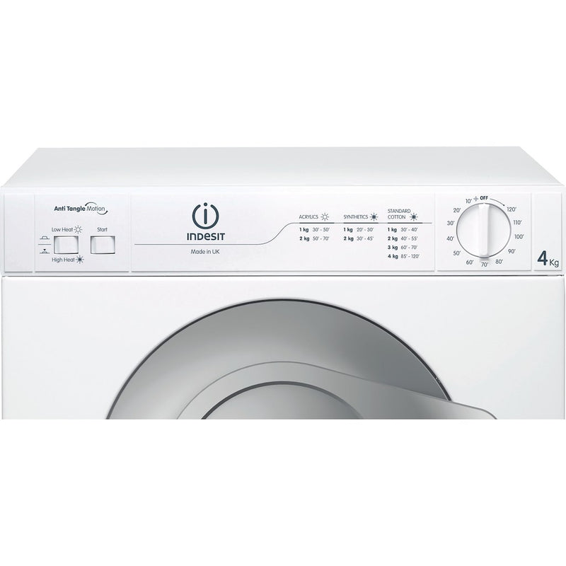 Indesit NIS41V 4kg Vented Tumble Dryer - White (Discontinued)