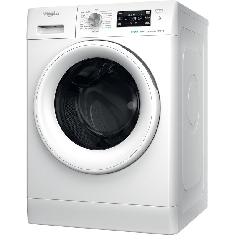 Whirlpool FFWDB 964369 WV UK Freestanding Washer Dryer