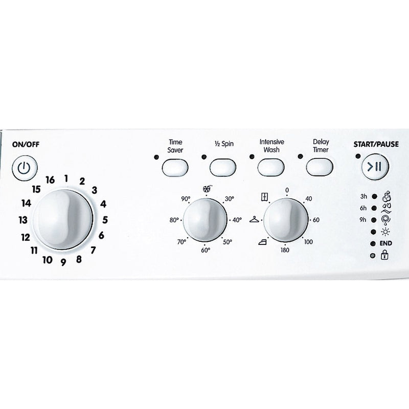 Indesit Ecotime IWDC 65125 UK N Washer Dryer - 6kg Wash 5kg Dry White (Discontinued)