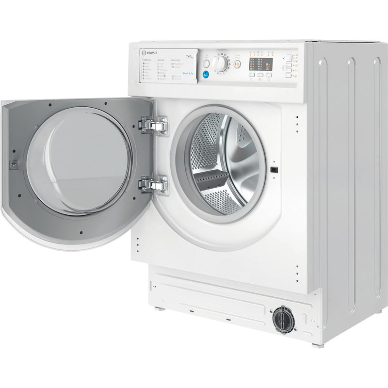 Indesit BI WDIL 75125 UK N Integrated Washer Dryer 7kg Wash 5kg Dry (Discontinued)
