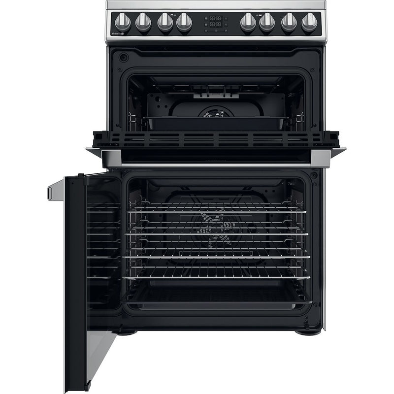 Hotpoint HDM67V8D2CX/UK Electric Double Cooker - Inox (Discontinued)