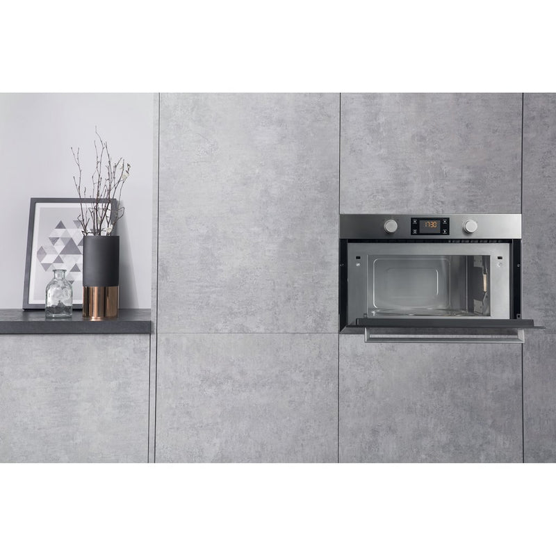 Hotpoint Class 3 MD 344 IX H Built-in Microwave - Stainless Steel (Discontinued)