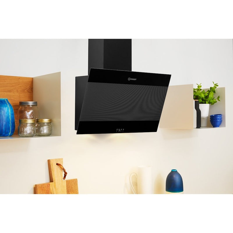Indesit IHVP 6.6 LM K Cooker Hood in Black (Discontinued)