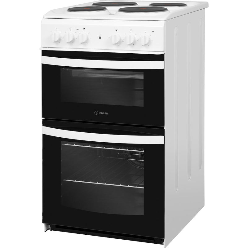 Indesit ID5E92KMW/UK Cooker - White (Discontinued)