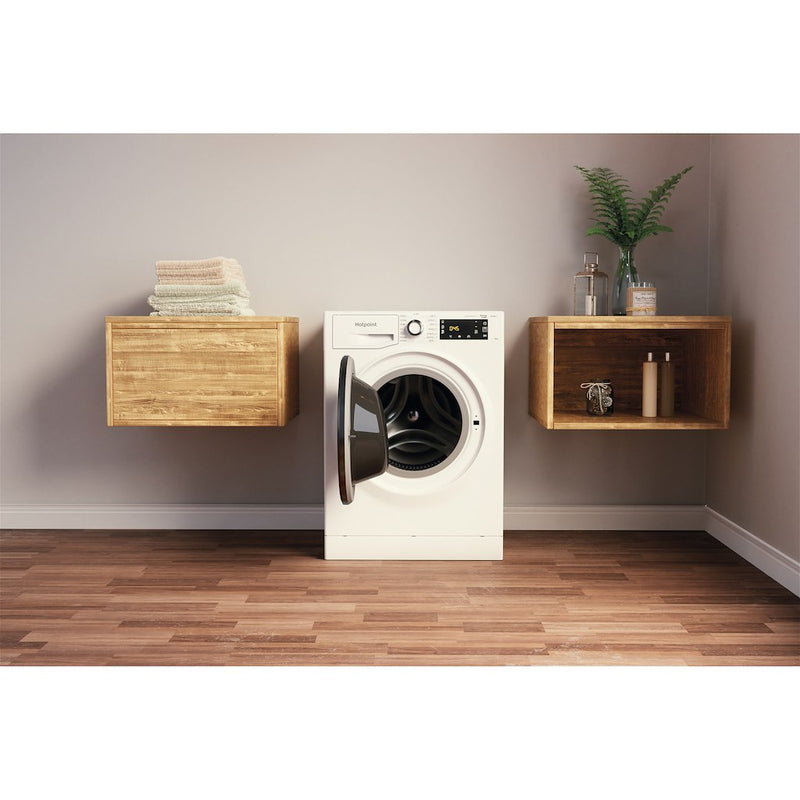 Hotpoint ActiveCare NLLCD 1044 WD AW UK N Washing Machine - White (Discontinued)