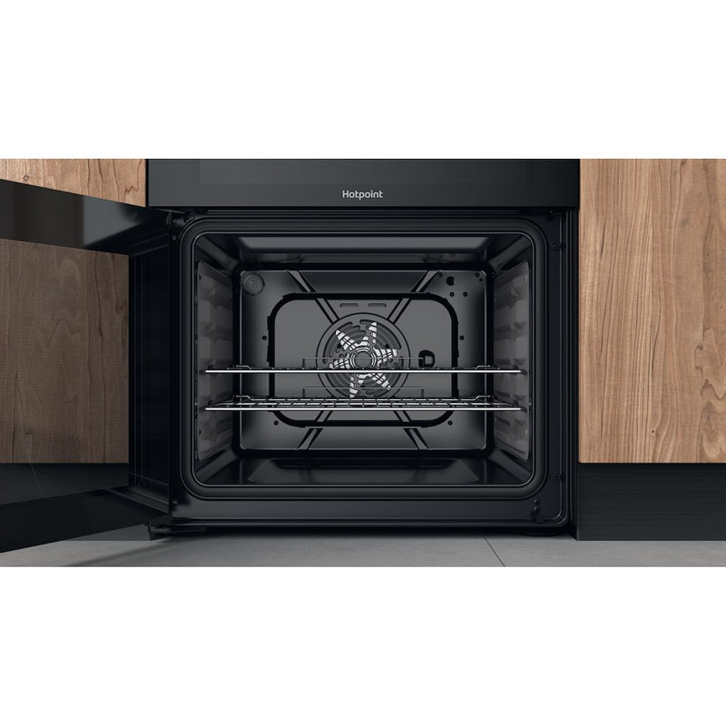 Hotpoint HDM67V9HCB/U Electric Double Cooker - Black (Discontinued)