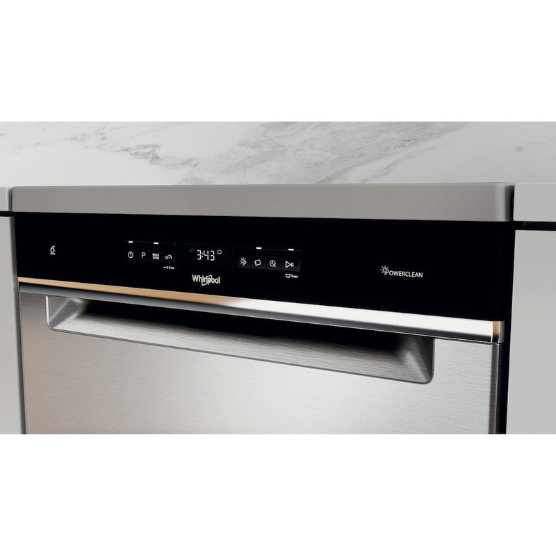 Whirlpool Supreme Clean WFO 3O41 PL X UK Dishwasher - Stainless Steel (Discontinued)