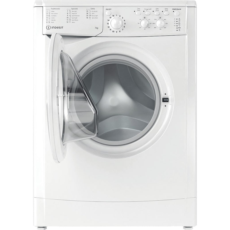 Indesit Ecotime IWC 71252 W UK N Washing Machine - 7kg - 1200rpm - White (Discontinued)