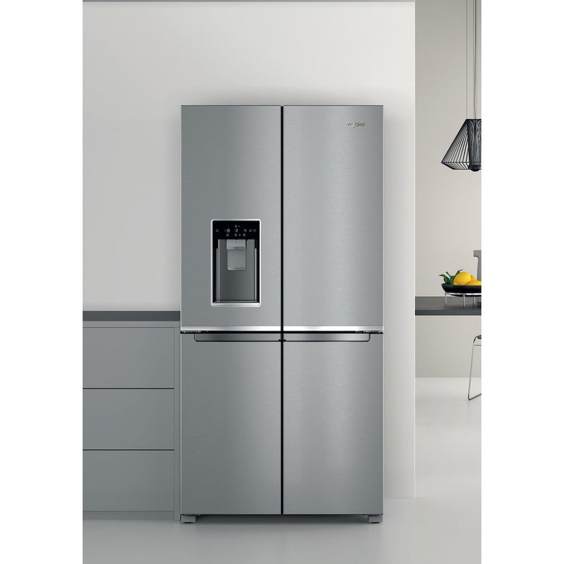 Whirlpool W Collection WQ9I MO1L UK Fridge Freezer - Stainless Steel (Discontinued)