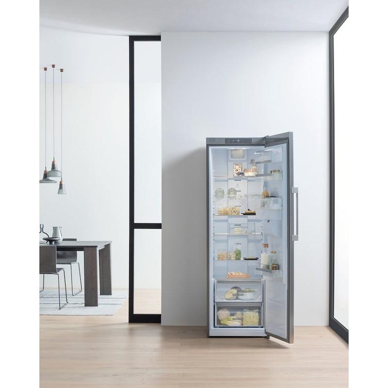 Whirlpool SW8 AM2C XARL 2 Larder Fridge 350L - Stainless Steel (Discontinued)
