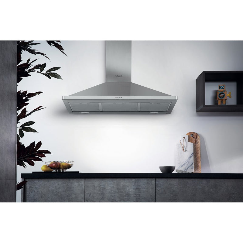 Hotpoint PHPN9.5FLMX Cooker Hood - Stainless Steel (Discontinued)