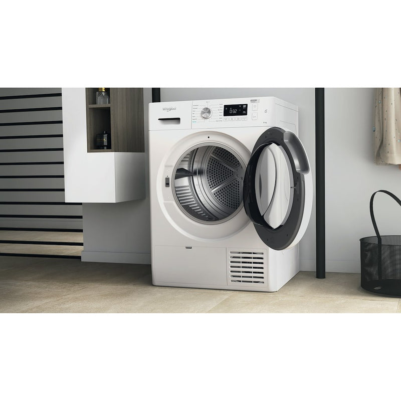 Whirlpool Heat Pump Tumble Dryer: Freestanding, 8kg - FFT M11 8X2 UK (Discontinued)