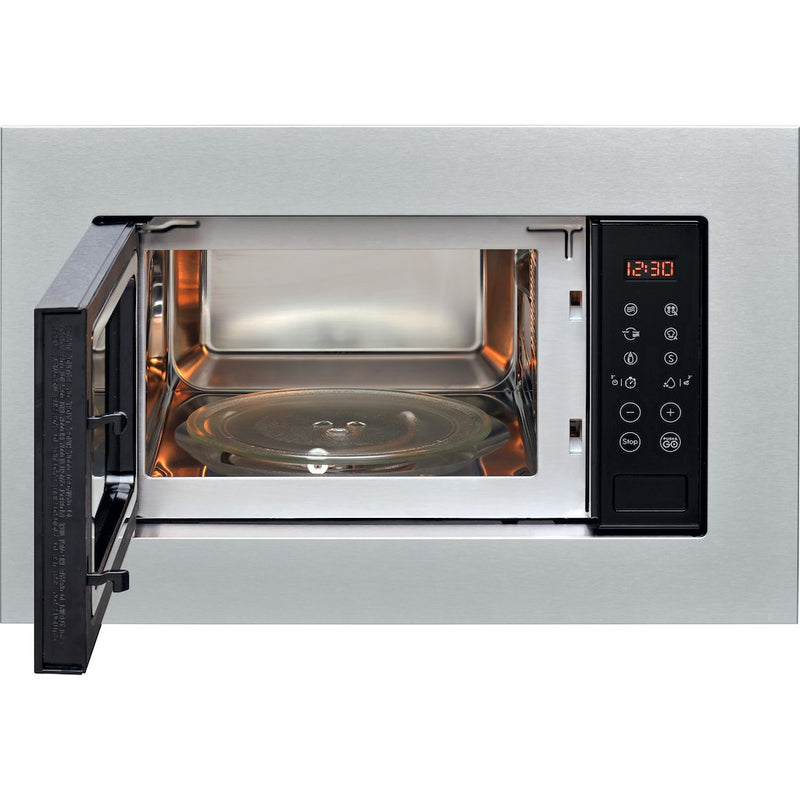 Indesit MWI120GX Built-In Microwave - Stainless Steel