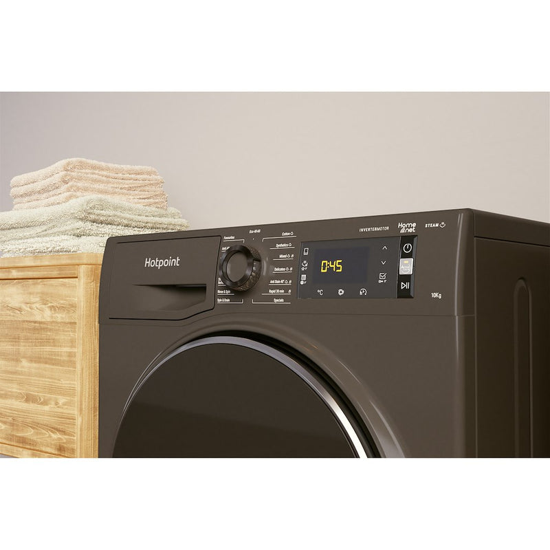 Hotpoint ActiveCare NLLCD 1064 DGD AW UK N Washing Machine - Black (Discontinued)