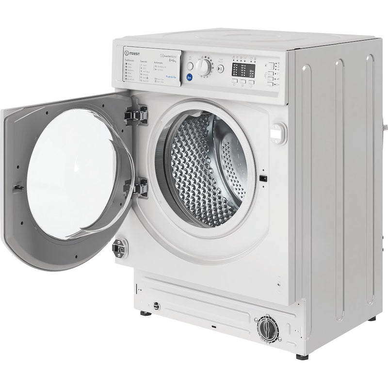 Indesit BI WDIL 861284 UK Integrated Washer Dryer - 8kg Wash 6kg Dry (Discontinued)