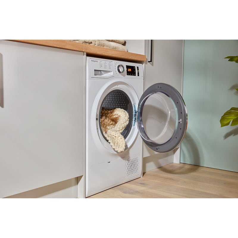 Hotpoint ActiveCare NT M11 82XB Heat Pump Tumble Dryer - White (Discontinued)