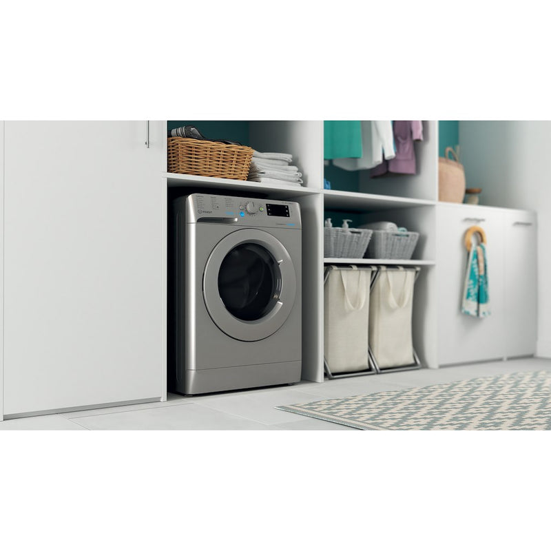 Indesit BDE86436XSUKN Washer Dryer 8kg Wash 6kg Dry - Silver (Discontinued)