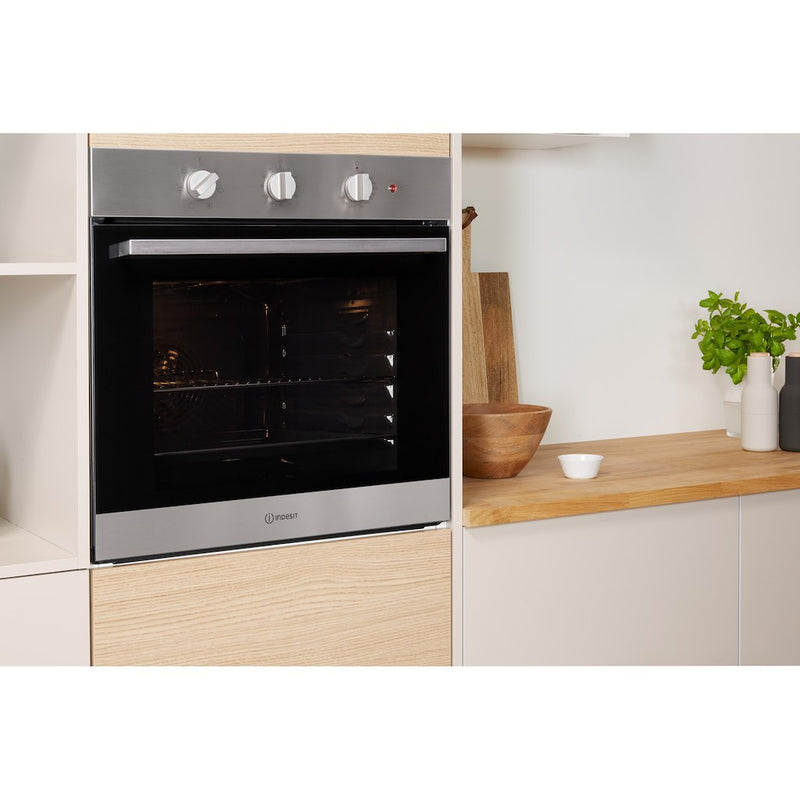 Indesit Aria IFW 6330 IX UK Electric Single Built-in Oven in Stainless Steel (Discontinued)