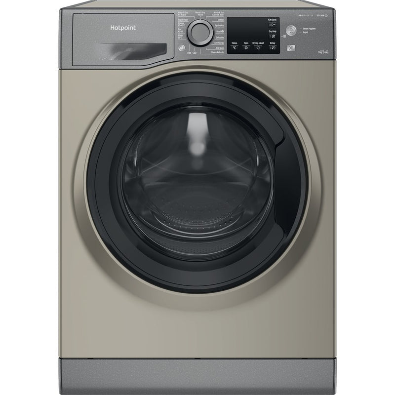 Hotpoint Anti-Stain NDB 9635 GK UK 9+6KG Washer Dryer - Graphite