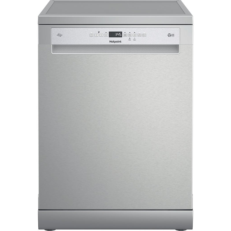Hotpoint H7FHP43X Full Size Dishwasher - inox