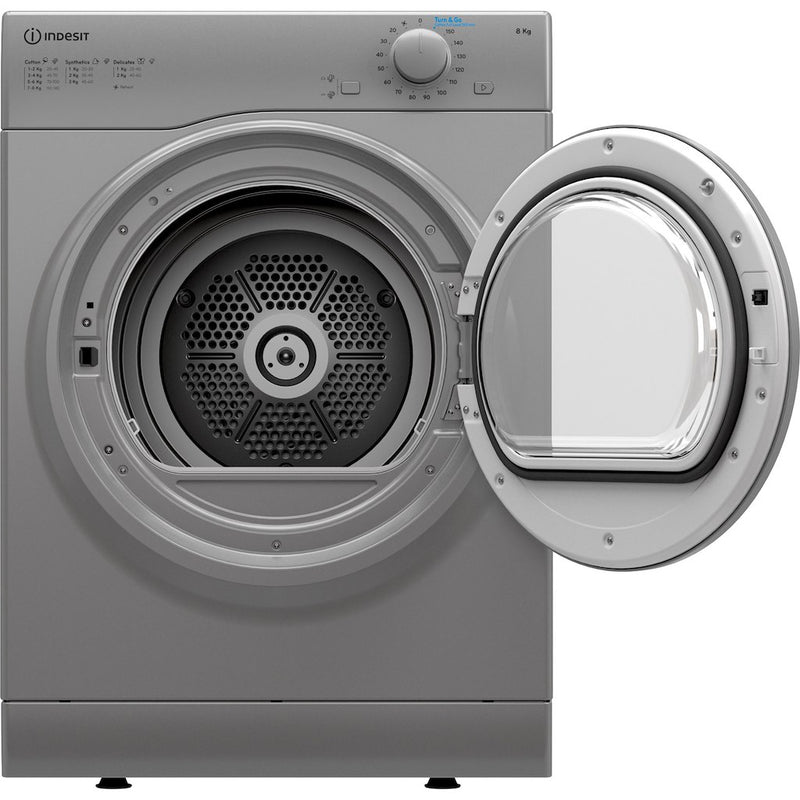 Indesit I1 D80S UK Tumble Dryer - Silver (Discontinued)